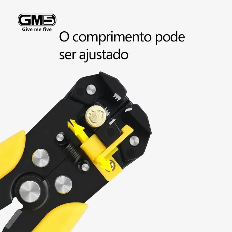 Alicate Automático Decapador e Crimpador 5 Em 1