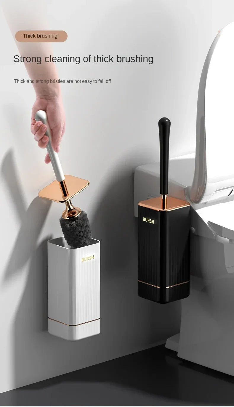 Escova de Limpeza para Vaso Sanitário com Suporte