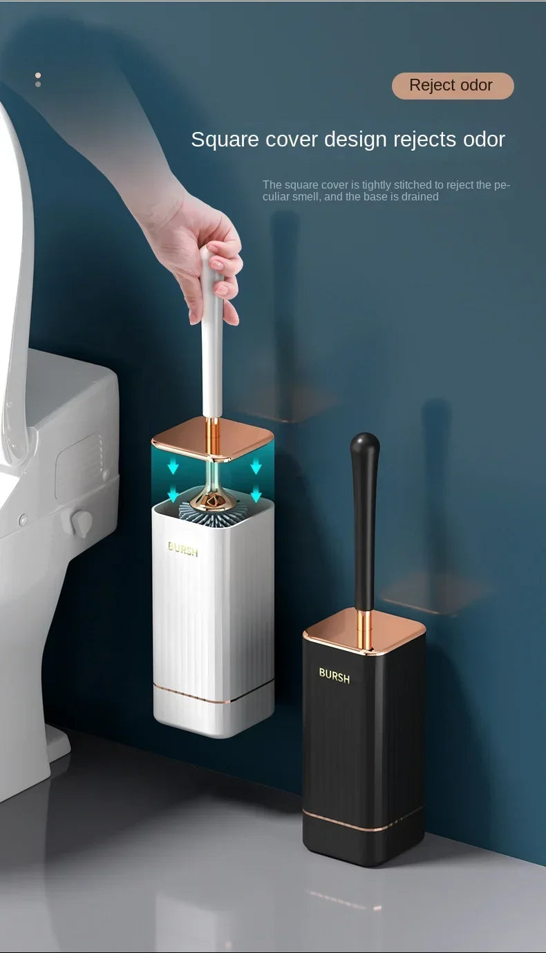 Escova de Limpeza para Vaso Sanitário com Suporte