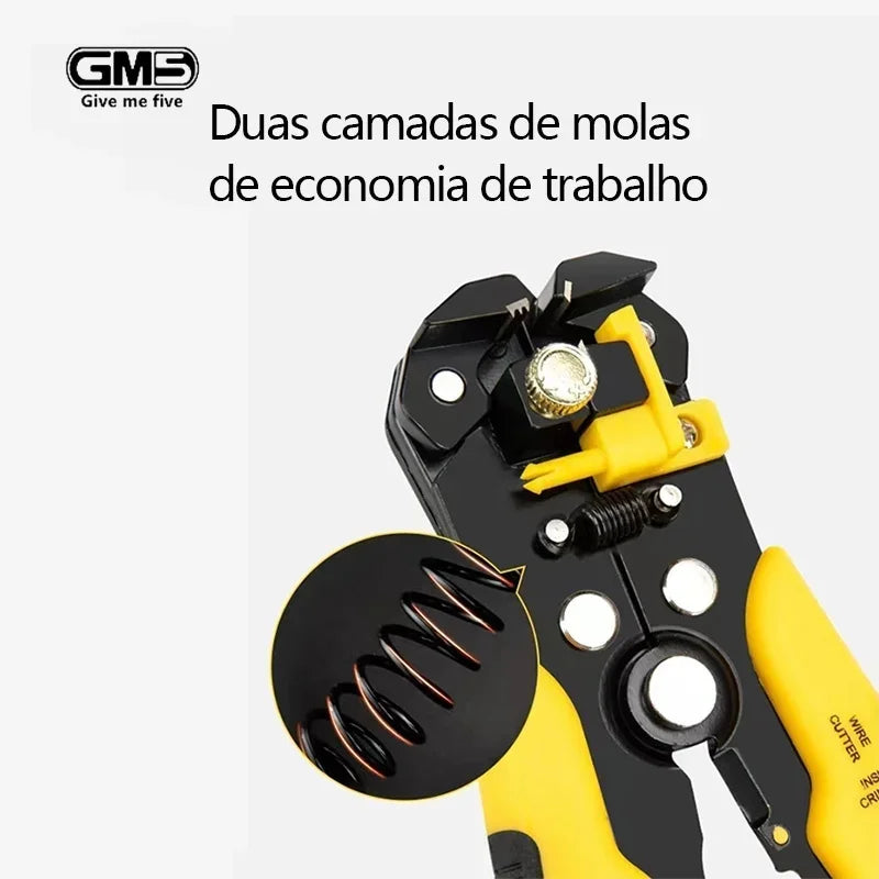 Alicate Automático Decapador e Crimpador 5 Em 1