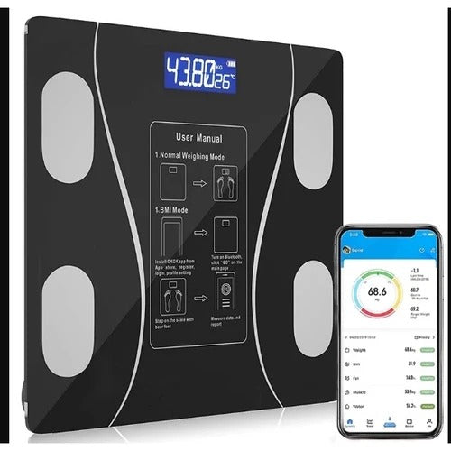 Balança Digital Medidora Corporal Bioimpedância até 180kg